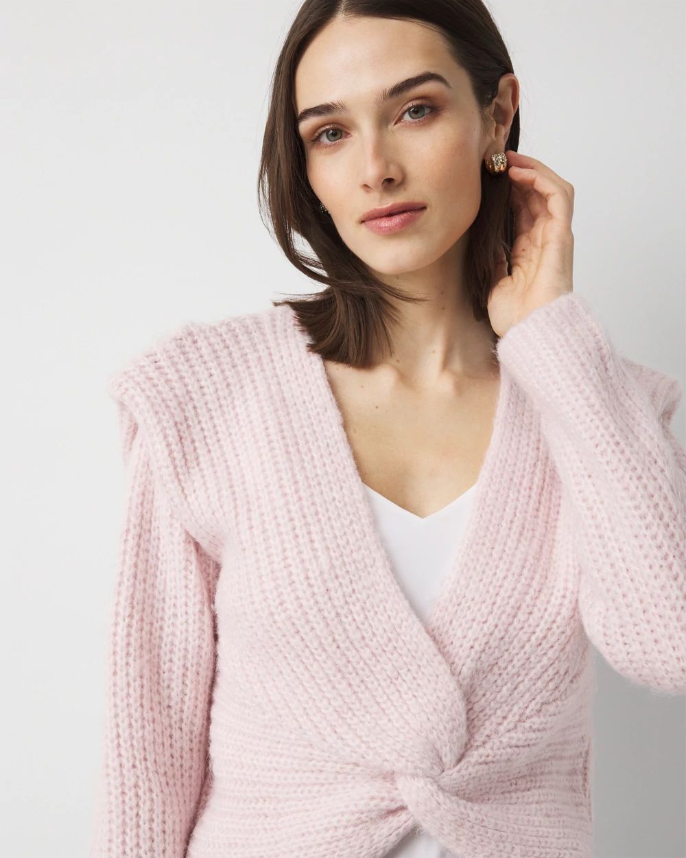 Front Twist Sweater | White House Black Market